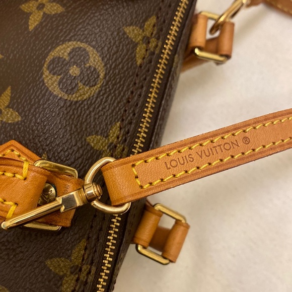 Louis Vuitton mini speedy mini HL monogram vintage comes with strap authentic - Picture 11 of 11